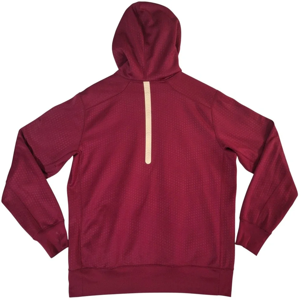 Nike‎ Florida State Seminoles Hoodie Men's Large FSU Maroon Pullover Therma-FIT